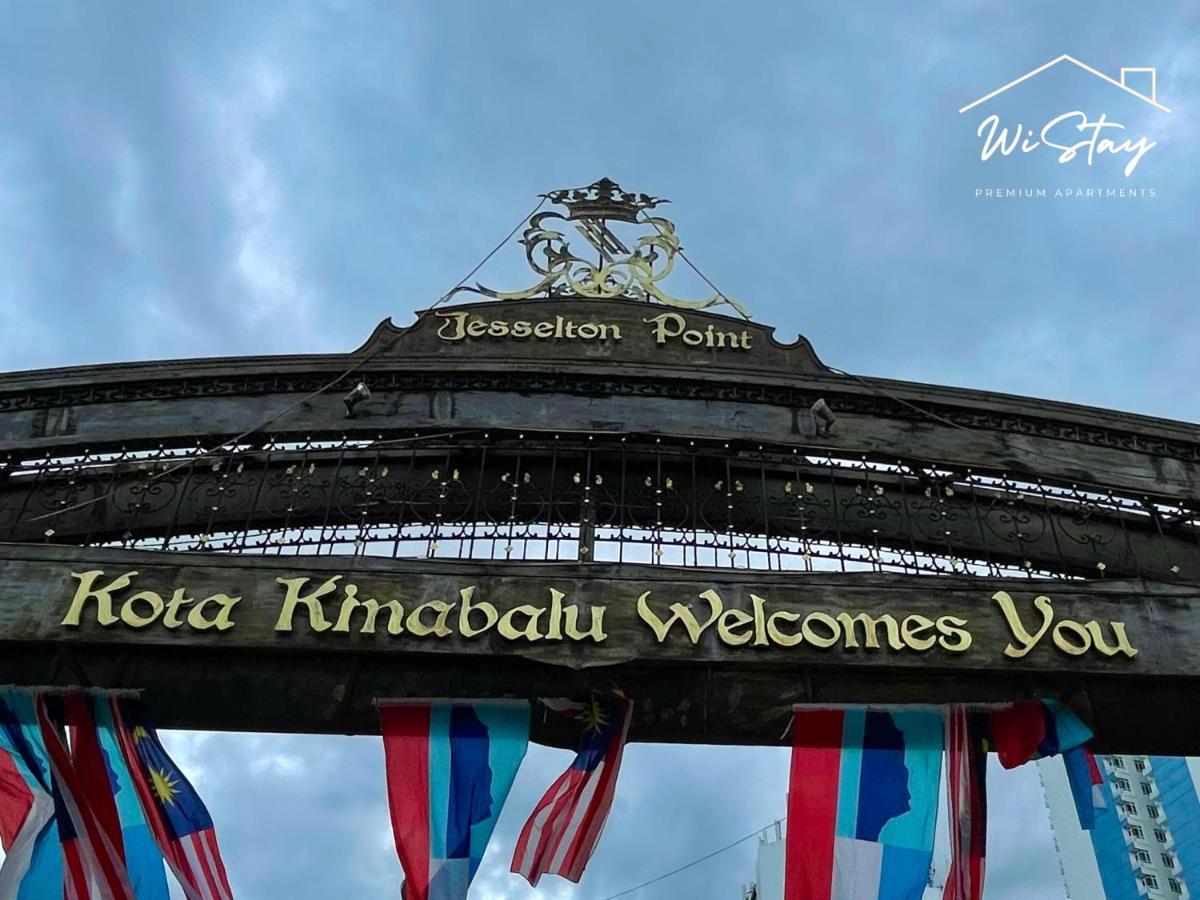 Wistay 4-5Pax Premium Apartment Kk City Center Kota Kinabalu Eksteriør bilde