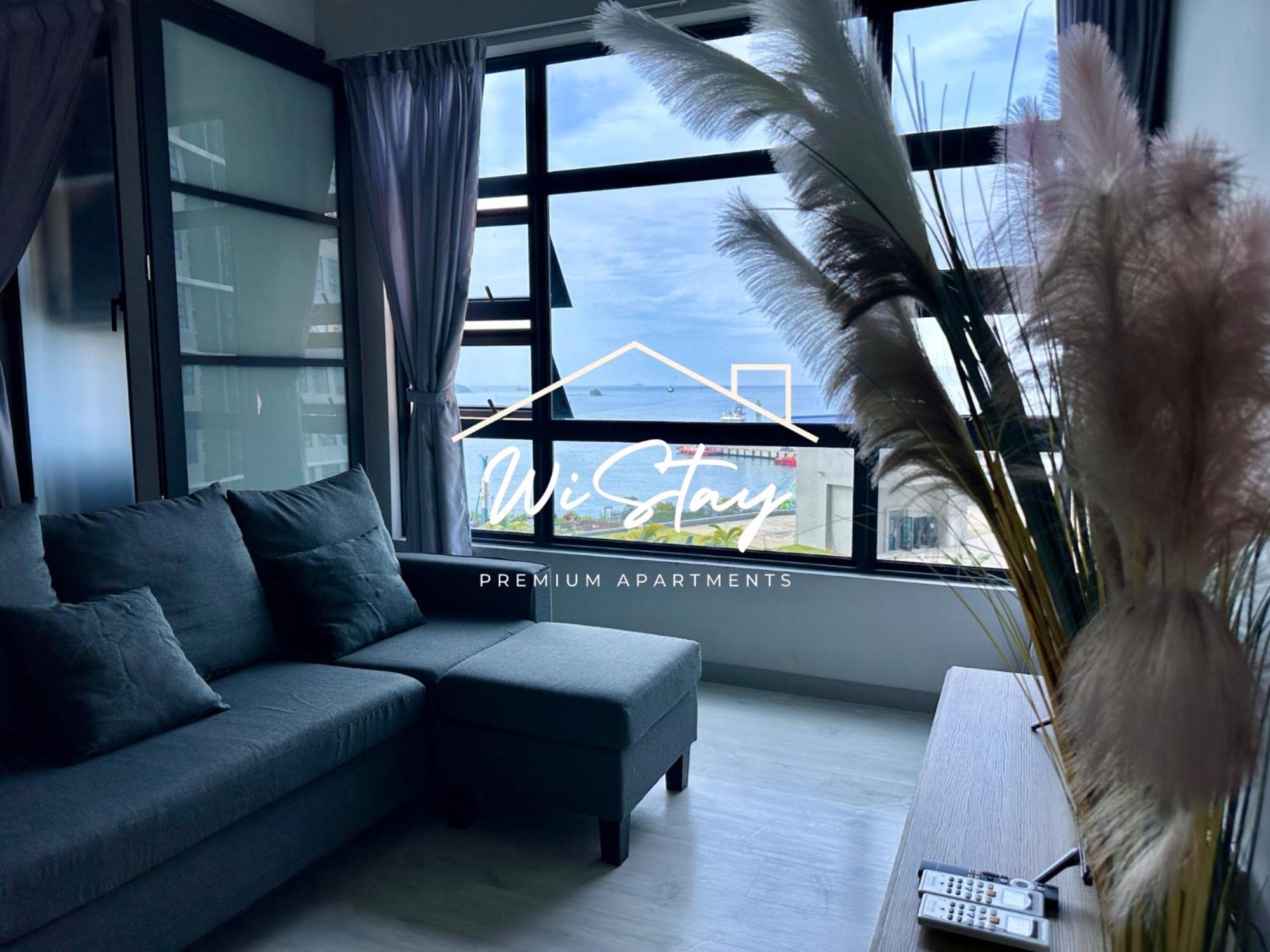 Wistay 4-5Pax Premium Apartment Kk City Center Kota Kinabalu Eksteriør bilde
