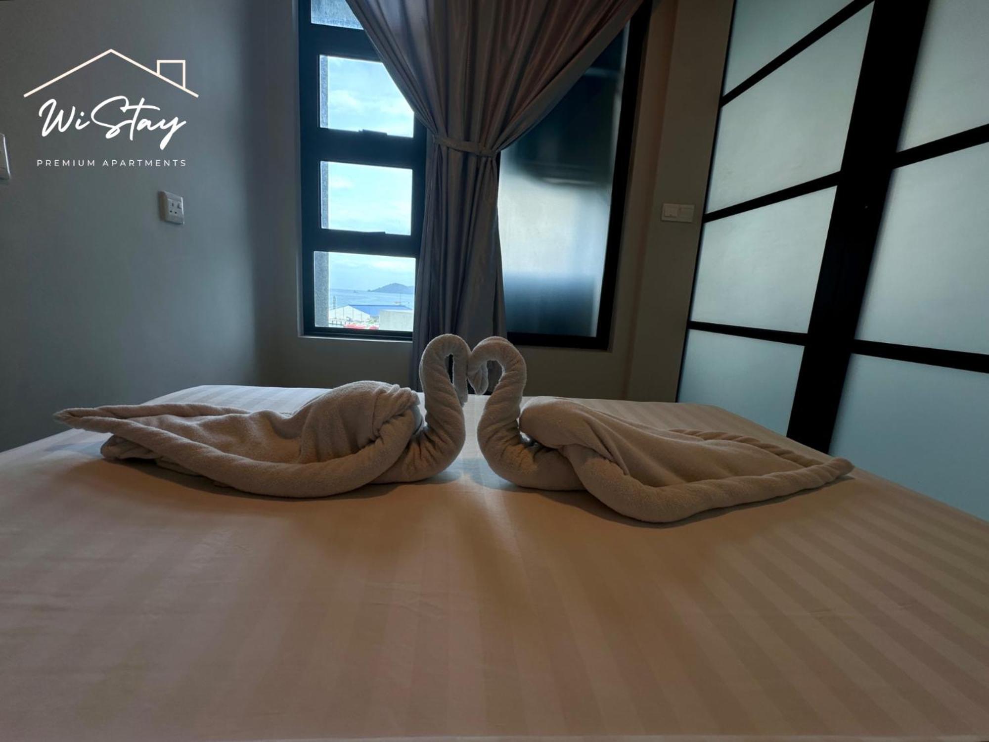 Wistay 4-5Pax Premium Apartment Kk City Center Kota Kinabalu Eksteriør bilde