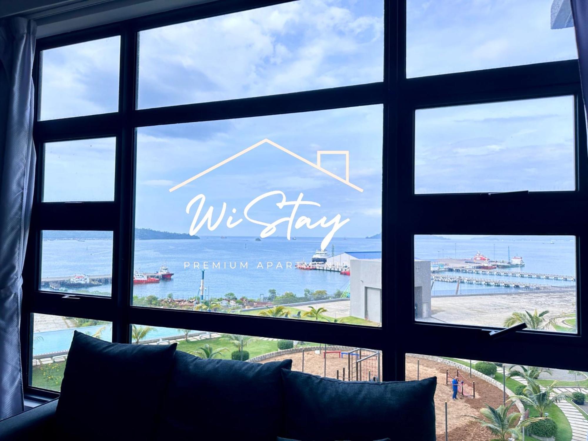 Wistay 4-5Pax Premium Apartment Kk City Center Kota Kinabalu Eksteriør bilde